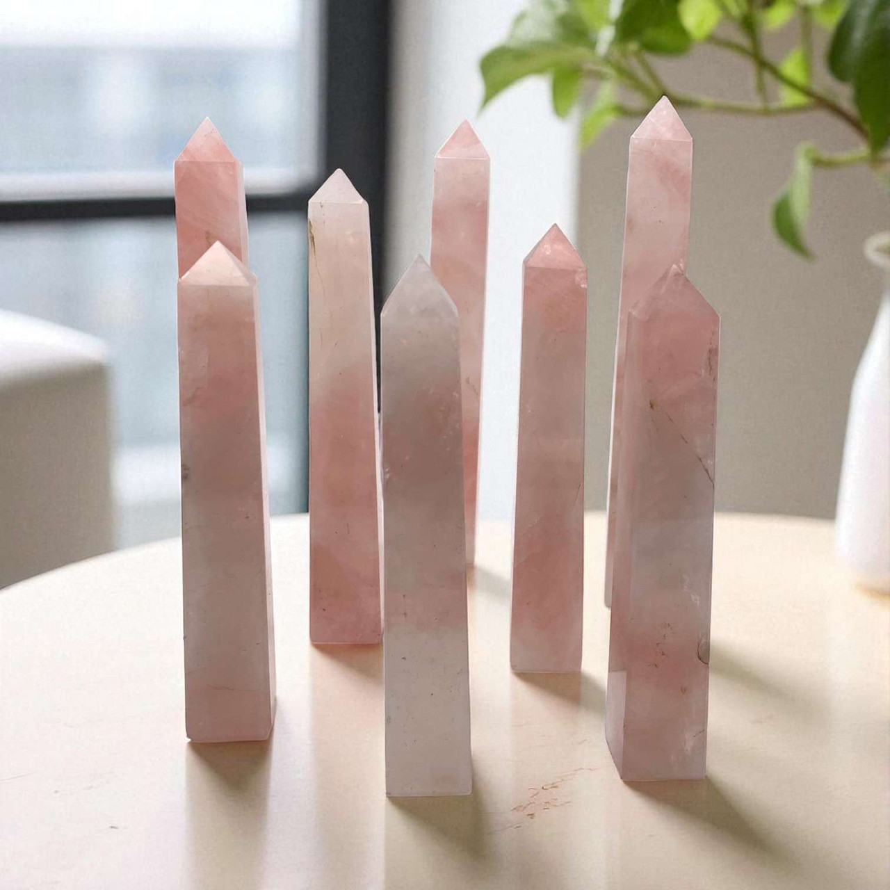 【ローズ クォーツ】 タワー ROSE QUARTZ Tower ポイント ローズ クォーツ】 タワー ROSE QUARTZ Tower ポイント 【公式通販】