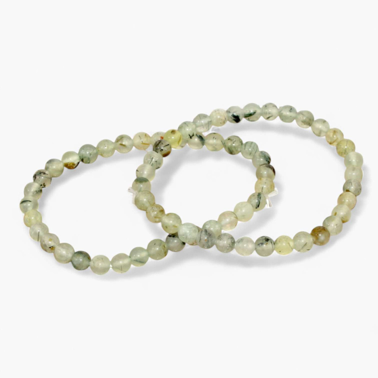 Green Phantom Quartz Bracelet Wholesale 6 mm Beads