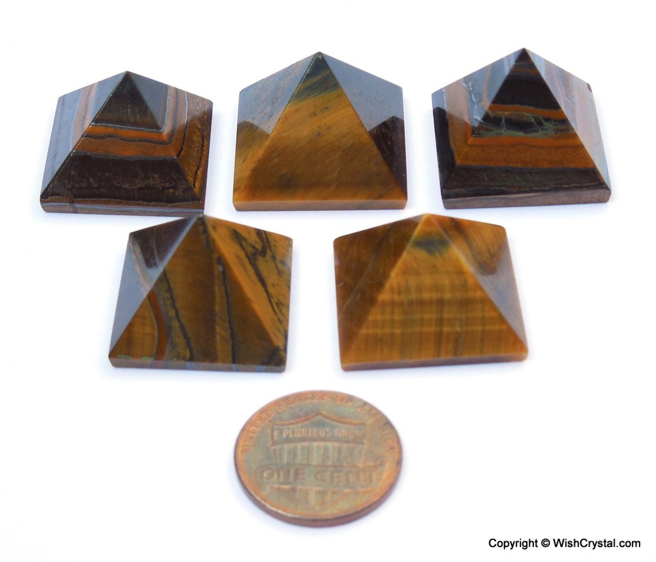 tiger eye pyramid