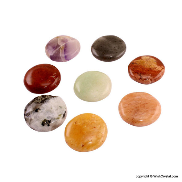 Bag of 20 Disc Palm Worry Stone - 1 inch in diameter Bag of 20 Disc Palm Worry Stone - 1 inch in diameter