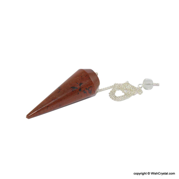 Mahagony Jasper Round Cone pendulum Mahagony Jasper Round Cone pendulum