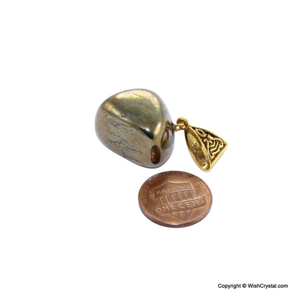 Pyrite Tumble Pendant