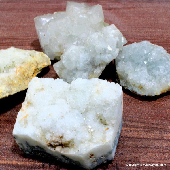 Bag of Natural Himalayan Crystal Quartz Cluster - 1 Kilo