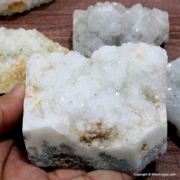 Bag of Natural Himalayan Crystal Quartz Cluster - 1 Kilo