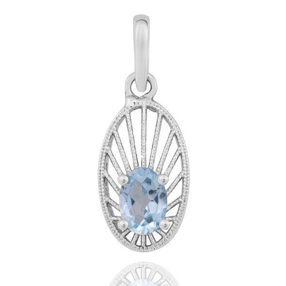 Sterling Silver Sun Motif Filigree gemstone pendant Sterling Silver Sun Motif Filigree gemstone pendant