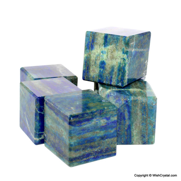 Natural Lapis Lazuli Cubes Natural Lapis Lazuli Cubes