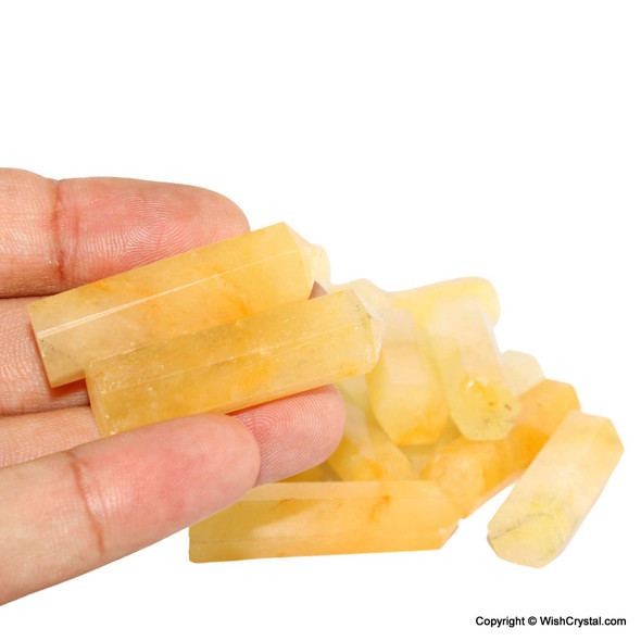 Yellow Aventurine Petite Points - 1 to 11/2 inch Yellow Aventurine Petite Points - 1 to 11/2 inch