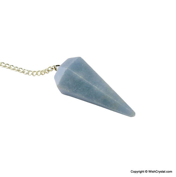 Angelite Diamond shape pendulum Angelite Diamond shape pendulum