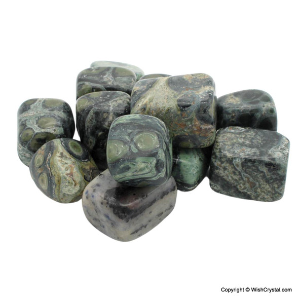 Kambaba Jasper Tumbles Bag per kilogram Kambaba Jasper Tumbles Bag per kilogram