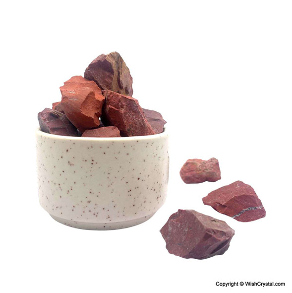 Red Jasper raw stones 1 to 2 inch - Bag of 20 pieces Red Jasper raw stones 1 to 2 inch - Bag of 20 pieces