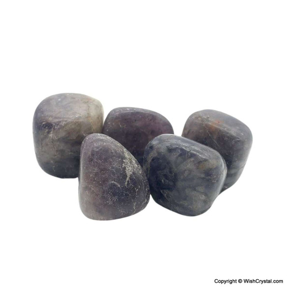 Labradorite Tumbles stone bag per kilogram Labradorite Tumbles stone bag per kilogram