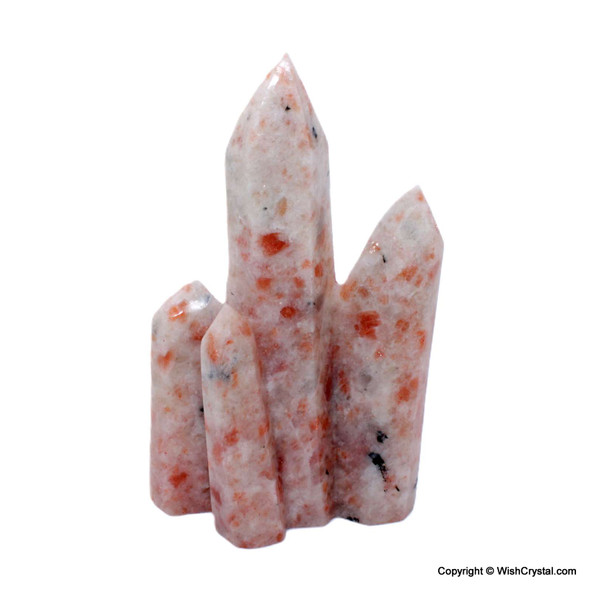 Sunstone Polished Natural Point - 450 grams