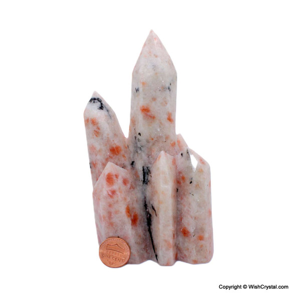 Sunstone Polished Natural Point - 450 grams