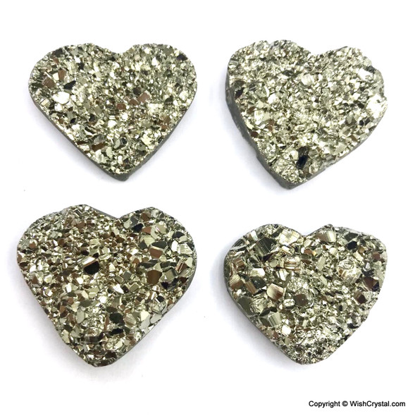 Natural Pyrite Cluster Cab geodes - 1 inch