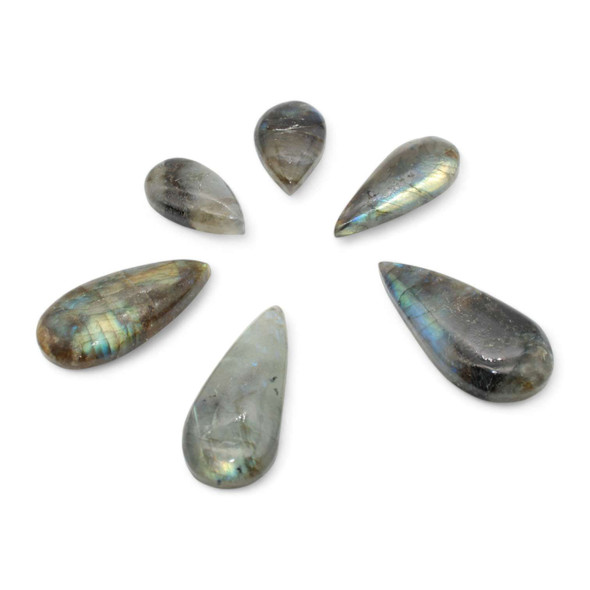 Labradorite teardrop - 1 1/2 inch Labradorite teardrop - 1 1/2 inch