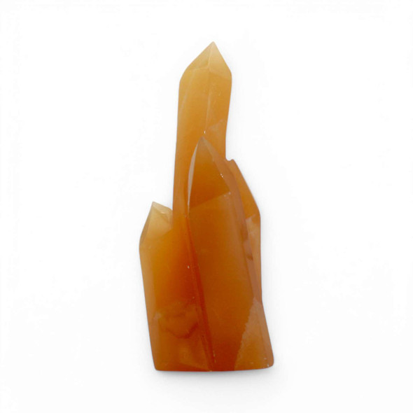 Yellow Calcite Natural Polished Crystal Point - 90 Grams
