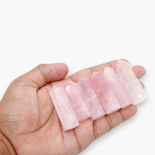 Rose Quartz Obelisk Petite Points - 1 1/2 to 2 inch