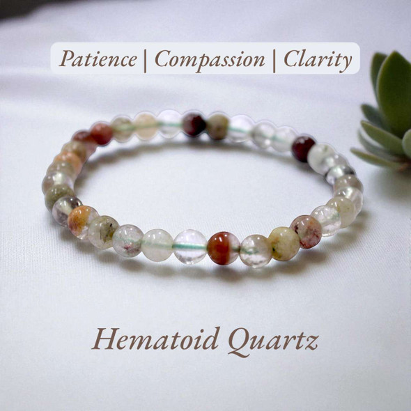 Hematoid Energy Bracelet - 6 mm