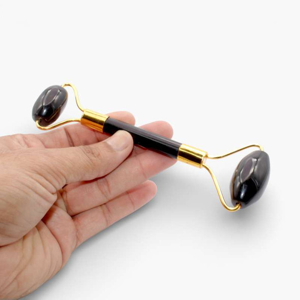 Black Agate Facial Roller