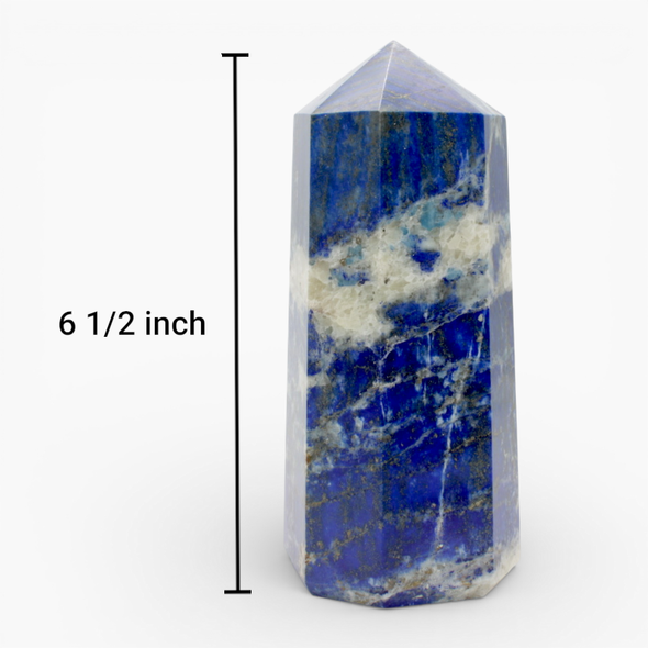 Lapis Lazuli Big Size Obelisk - 6 1/2 inch