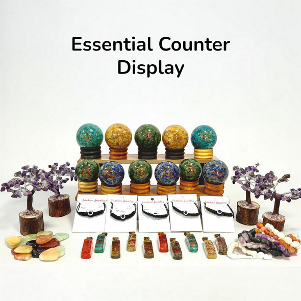 Crystal Essential Counter Display Collection
