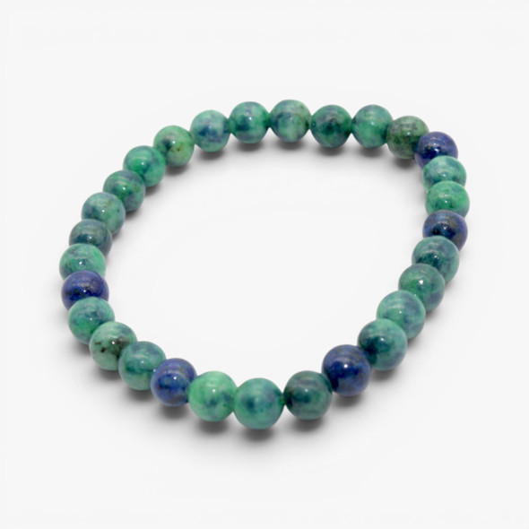 Azurite Beads Bracelet - 6 mm
