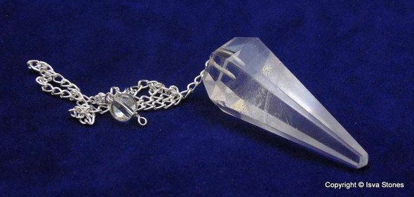 Crystal Diamond shape Pendulum