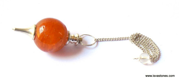 Red Quartz Ball Pendulum