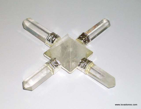 Natural Quartz Crystal Point Aura Energy Generator
