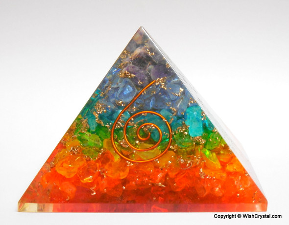 Chakra Chips Orgone Pyramid - 40 - 45 mm