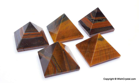 Tiger Eye Pyramid - 18 to 20 mm