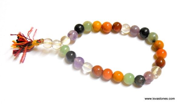 Chakra Beads Bracelet with 7 Chakra Stones