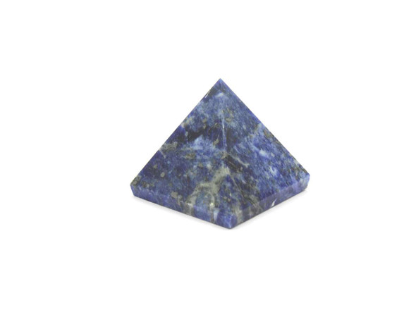 Natural Sodalite Pyramid - 25 to 28 mm