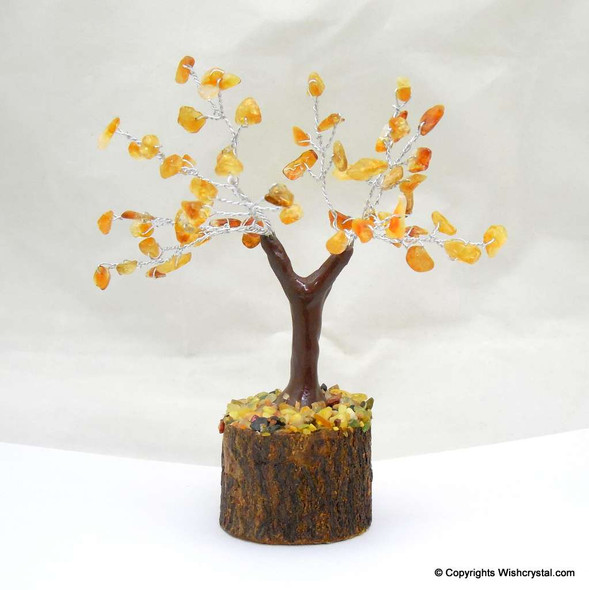 Natural Citrine Petite Gem Tree 4-inch