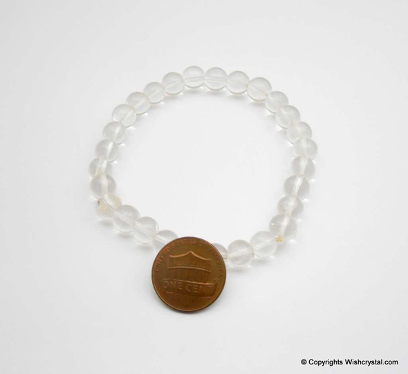 Crystal Quartz Beads Bracelet