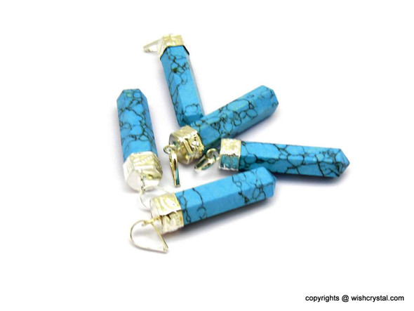 Halo Turquoise Point Pendant