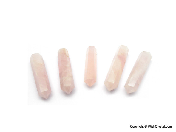 Rose Quartz Natural Points 25 to 35 mm