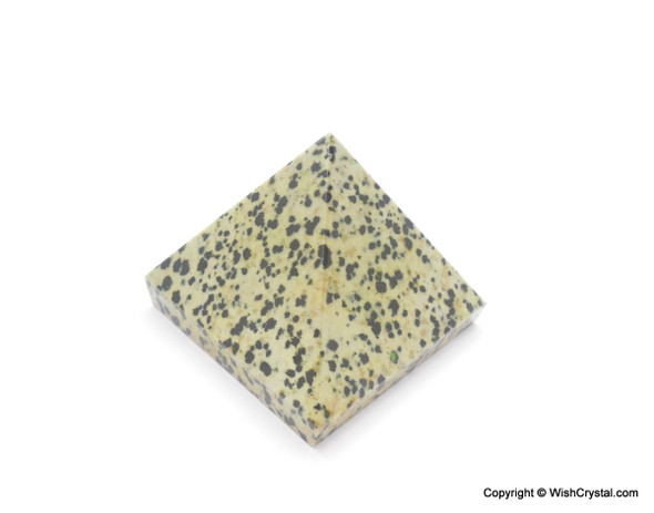 Dalmatian Jasper Big Pyramid 50 mm