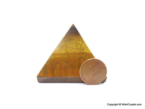 Tiger Eye Big Pyramid