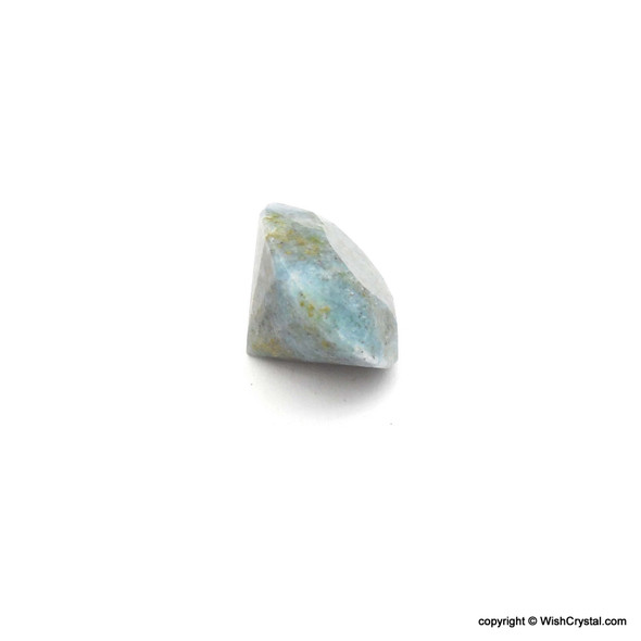 Copper Green Aventurine Diamond Shape Meditation Chakra Stone