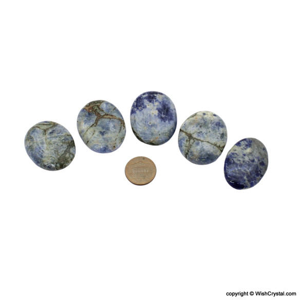 Sodalite Cabochon for Healing - Oval Shape