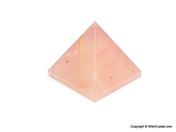 Natural Rose Quartz Pyramid 18 - 20 mm