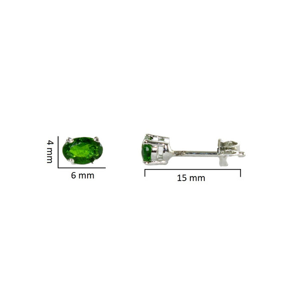 Petite Gemstone Stud Earrings