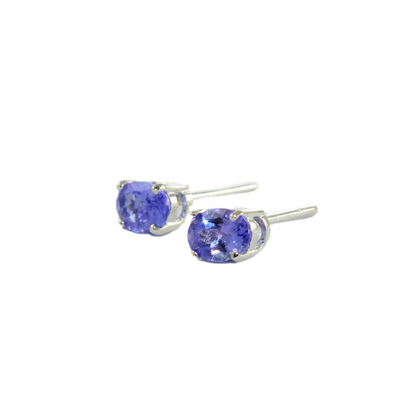 Gemstone Stud Earrings