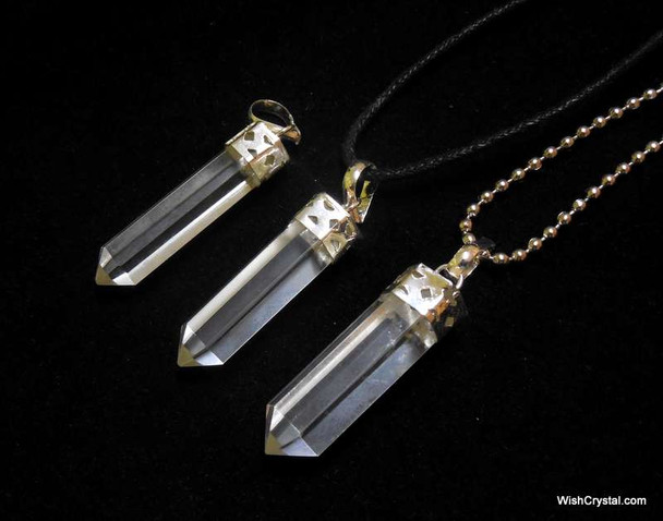 Crystal Quartz Point Pendant