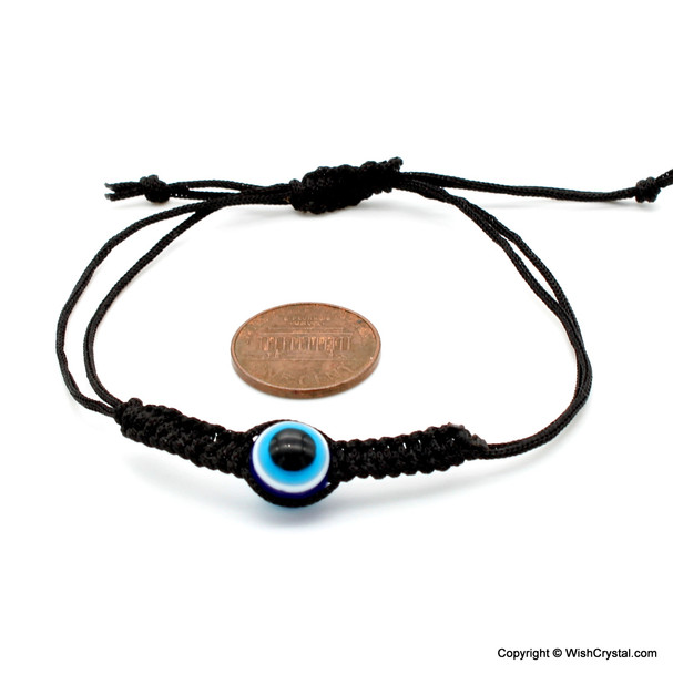 Evil Eye Solo Bead Bracelet