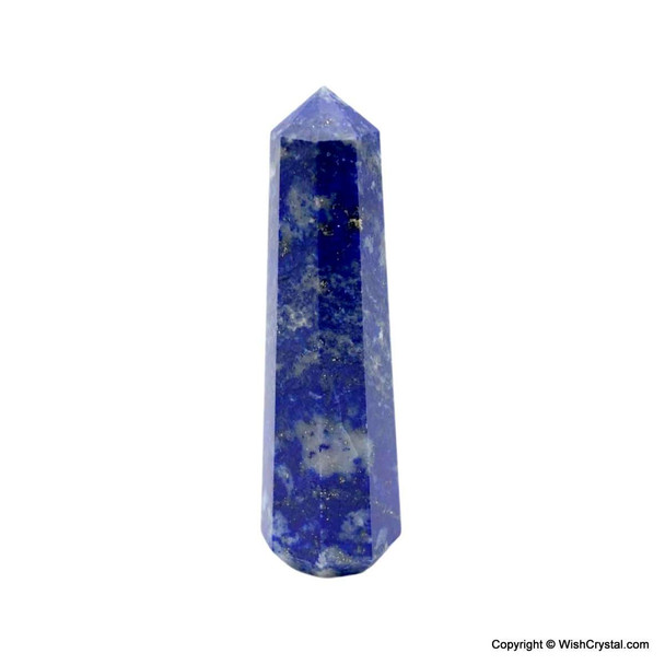 Lapis Lazuli 8-sided obelisk tower - 2 1/2 inch