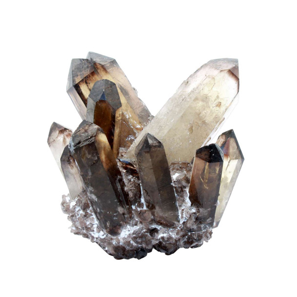 Smokey Quartz Polished Natural Points - 300 grams