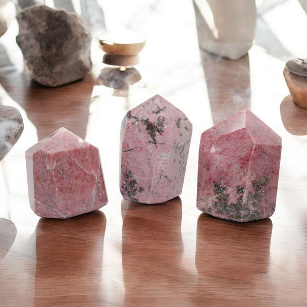 Rhodonite Natural Polished Points