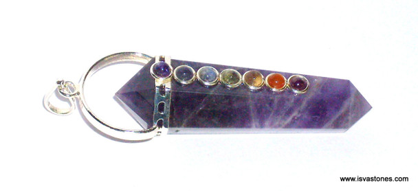 Amethyst Chakra Pendant